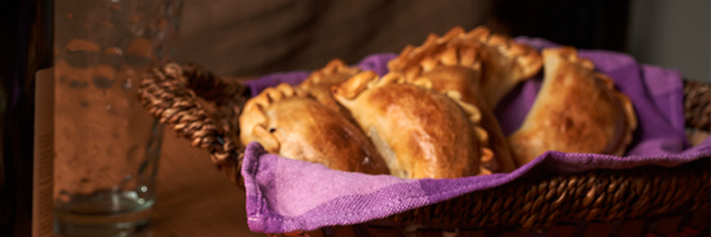 Empanada hawaiana al sartén